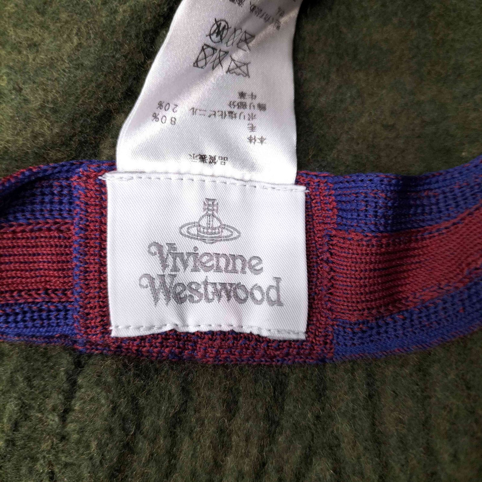 Westwood オーブレザーパッチウールハット