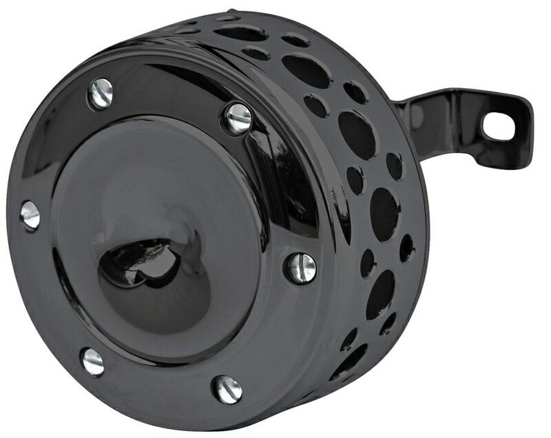 POWERFILTER-KIT GRAND CLASSIC エアクリーナー：2018〜24年ソフテイル、2017〜25年ツーリング、トライク/ブラック