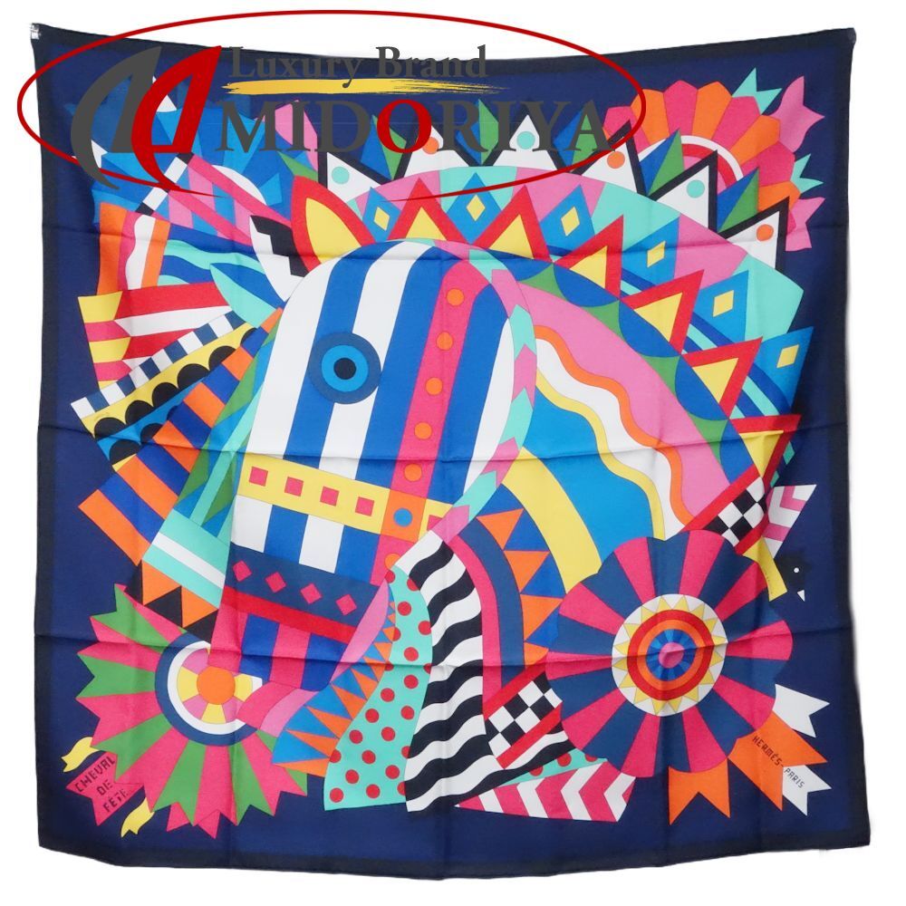 エルメス カレ90 CHEVAL DE FETE シュヴァル ドゥ フェット エルメス カレ90 Cheval de Fete シュヴァル ドゥ フェット スカーフ