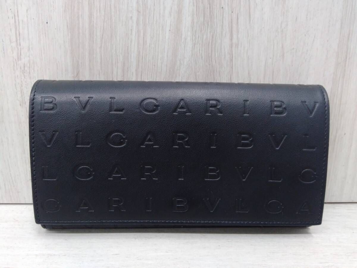 ブルガリ BVLGARI 長財布 22856957 インフィニトゥム 黒
