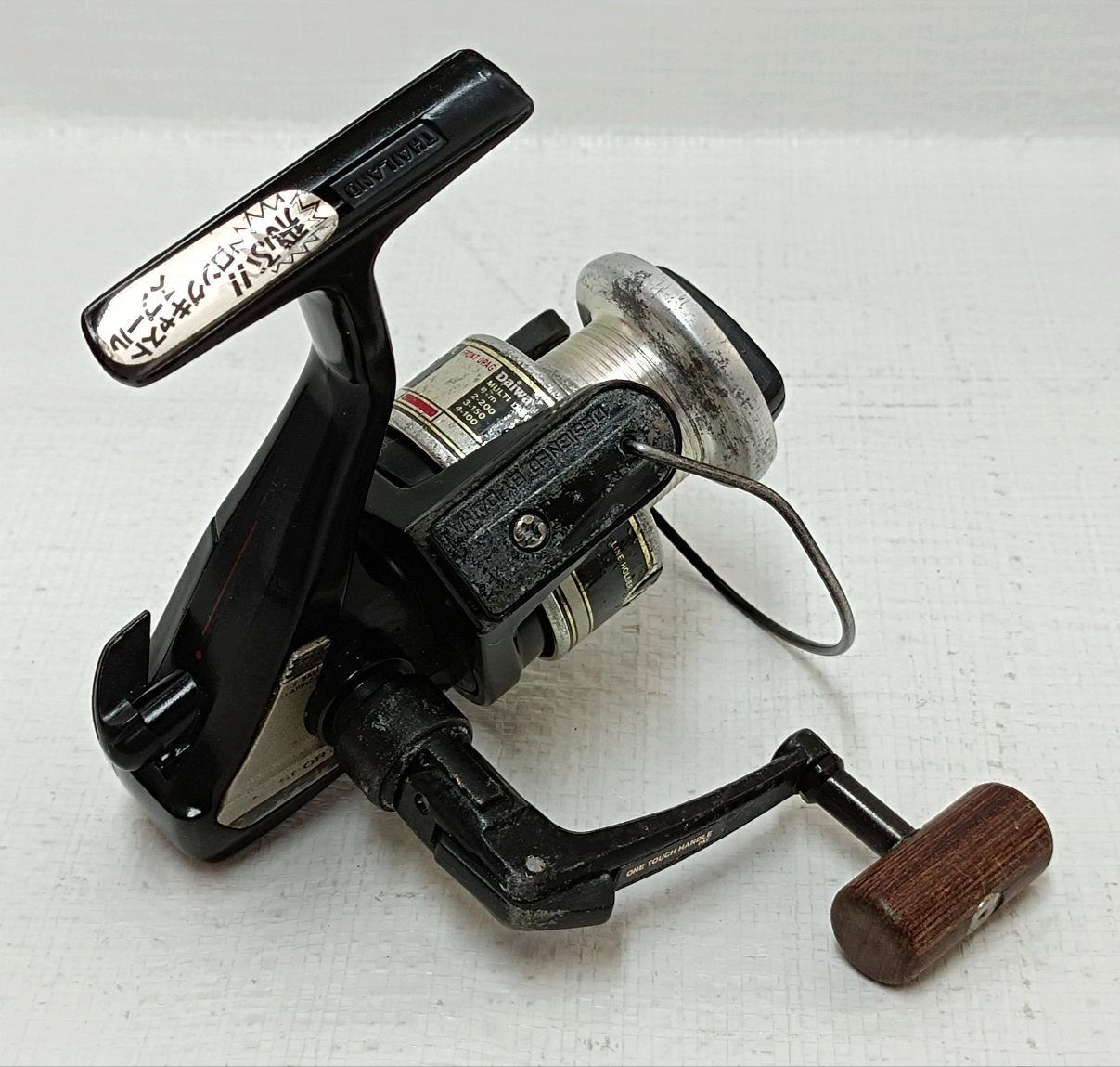 オールドスピニングリール ダイワ LONG SPORT GS750M 動作品