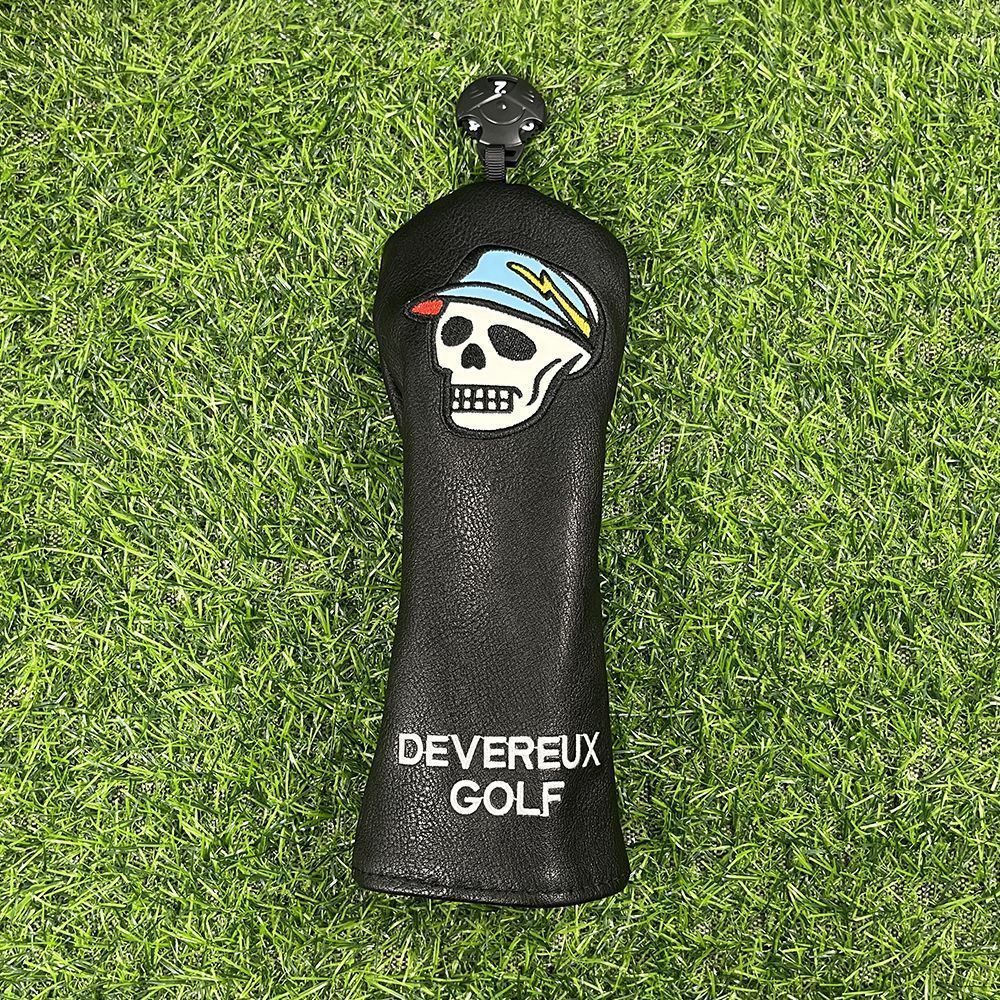 DEVEREUXGOLF　4点セット　ヘッドカバー デヴァローゴルフ DEVEREUXGOLFデヴァローゴルフヘッドカバー4点セット ブルー
