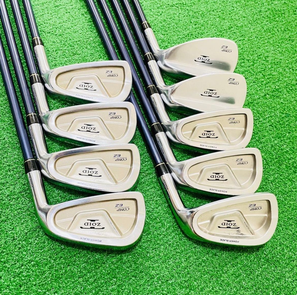 8542 MIZUNO T ZOID COMP EZ ミズノ レディース 女性用 右利き アイアン9本セット フレックスA ゴルフクラブ