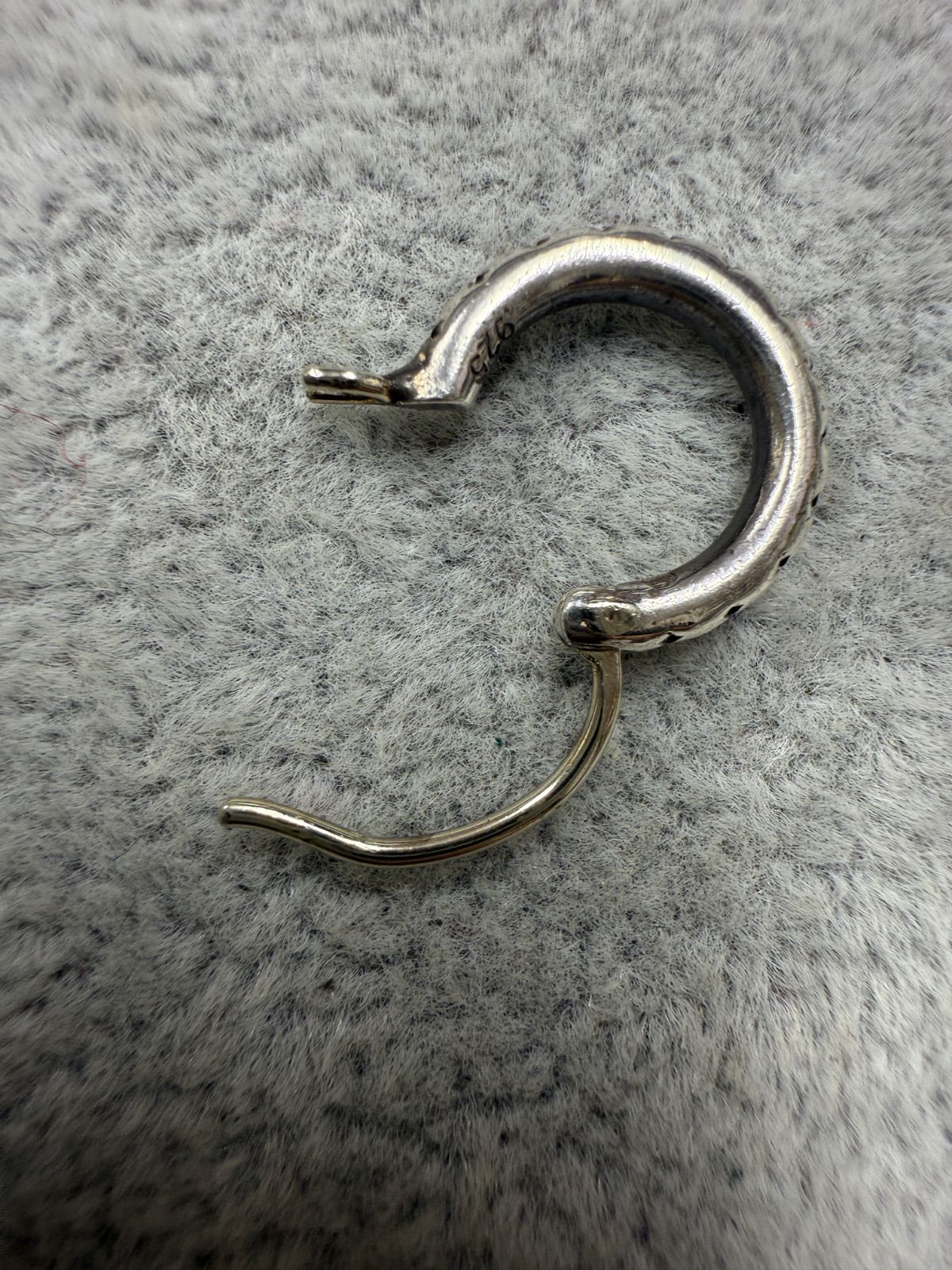 値下げ　クロムハーツ　タイニースクロールフープシルバーピアス クロムハーツタイニースクロールフープピアス|クロムハーツ通販