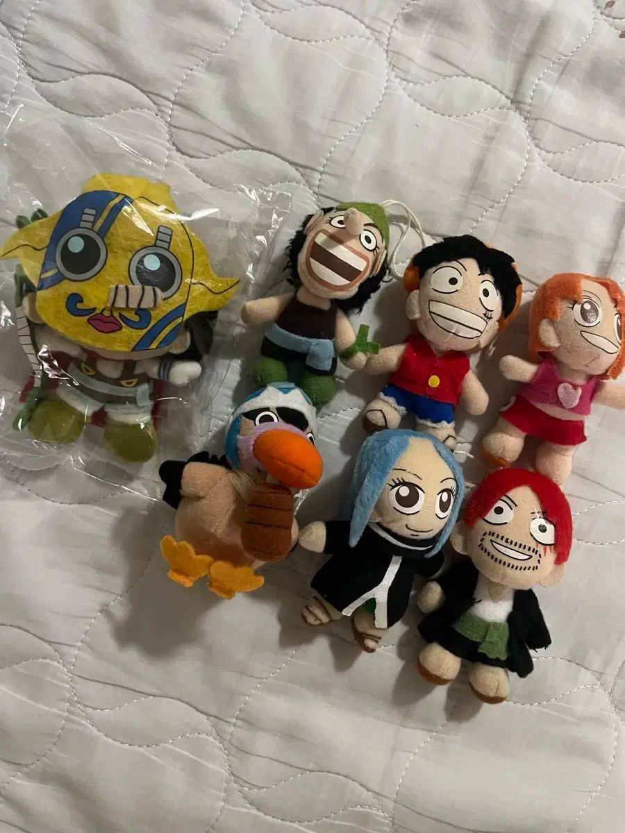 【雷市場（ポンジャン）商品韓国直送】 ONE PIECE（ワンピース） レトロ 人形 ヴィンテージ ぬいぐるみ ビビ カルー シャンクス モンキー・D・ルフィ ナミ ウソップ スナイパーキング