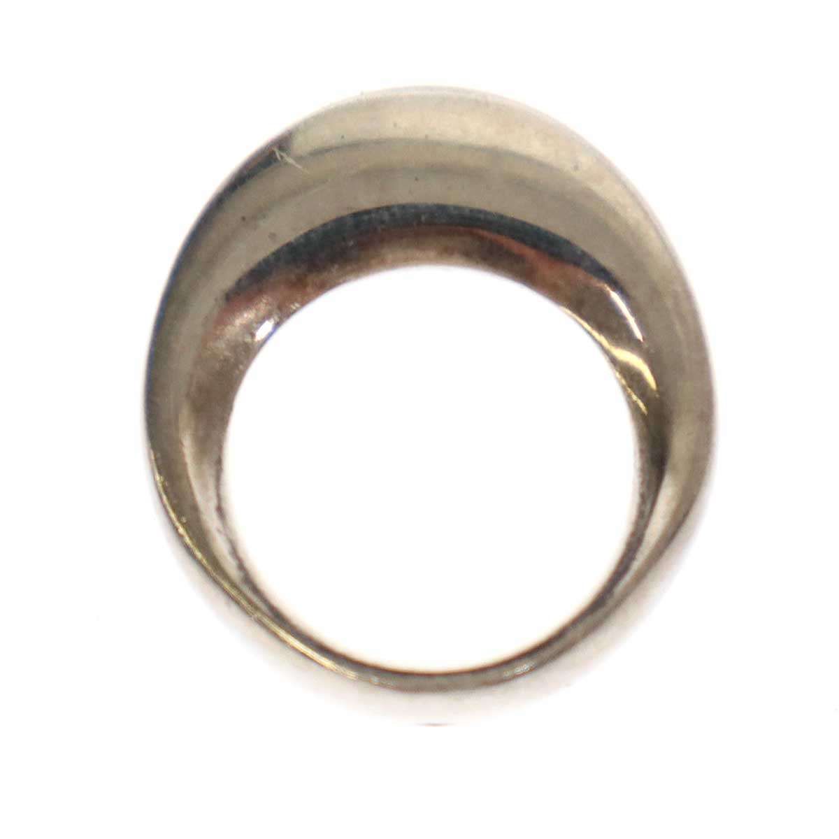 HERMES エルメス オーバル ヴィンテージリング シルバー 46 - メルカリ