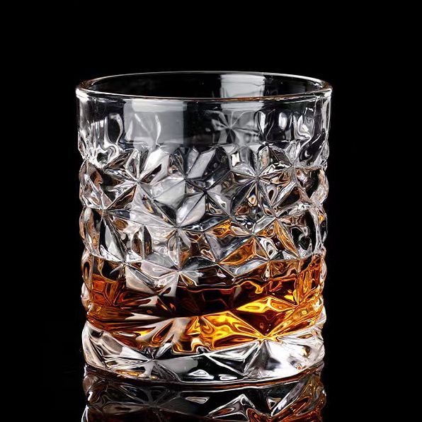 ウイスキーグラス ロックグラス 315ml ２個セット ブランデーグラス ウイスキー クリア グラス クリスタルグラス コップ ビアグラス  ショットグラス - メルカリ