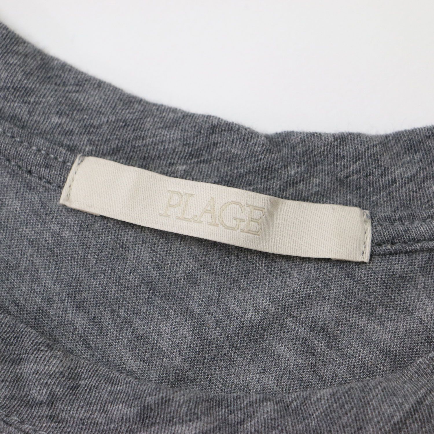 美品 Plage プラージュ タンクトップス グレー サイズ:FREE 24春夏  