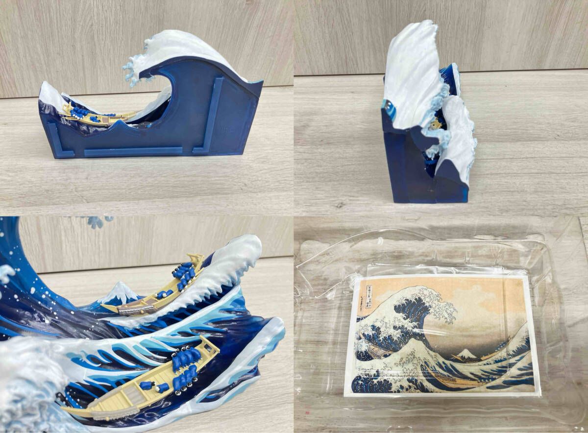 A賞 神奈川沖浪裏 ポストカードスタンド付きジオラマ 一番くじ