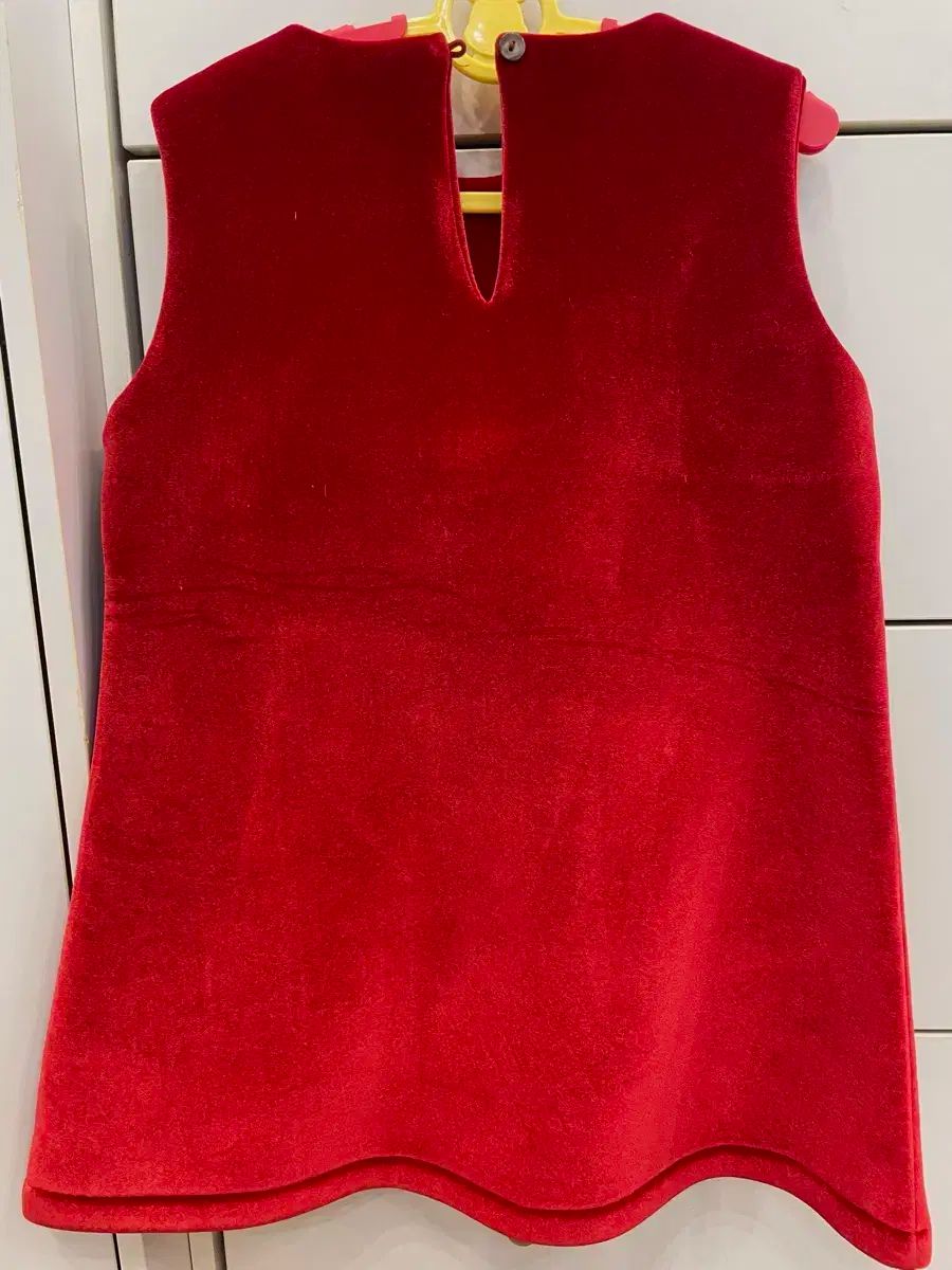 airfish エアフィッシュ ベロア ギフト リボン ワンピース M