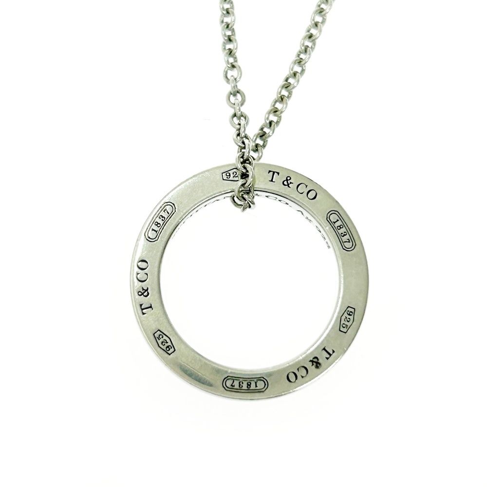 中古】TIFFANY&Co. ティファニー シルバー 1837 オープン サークル