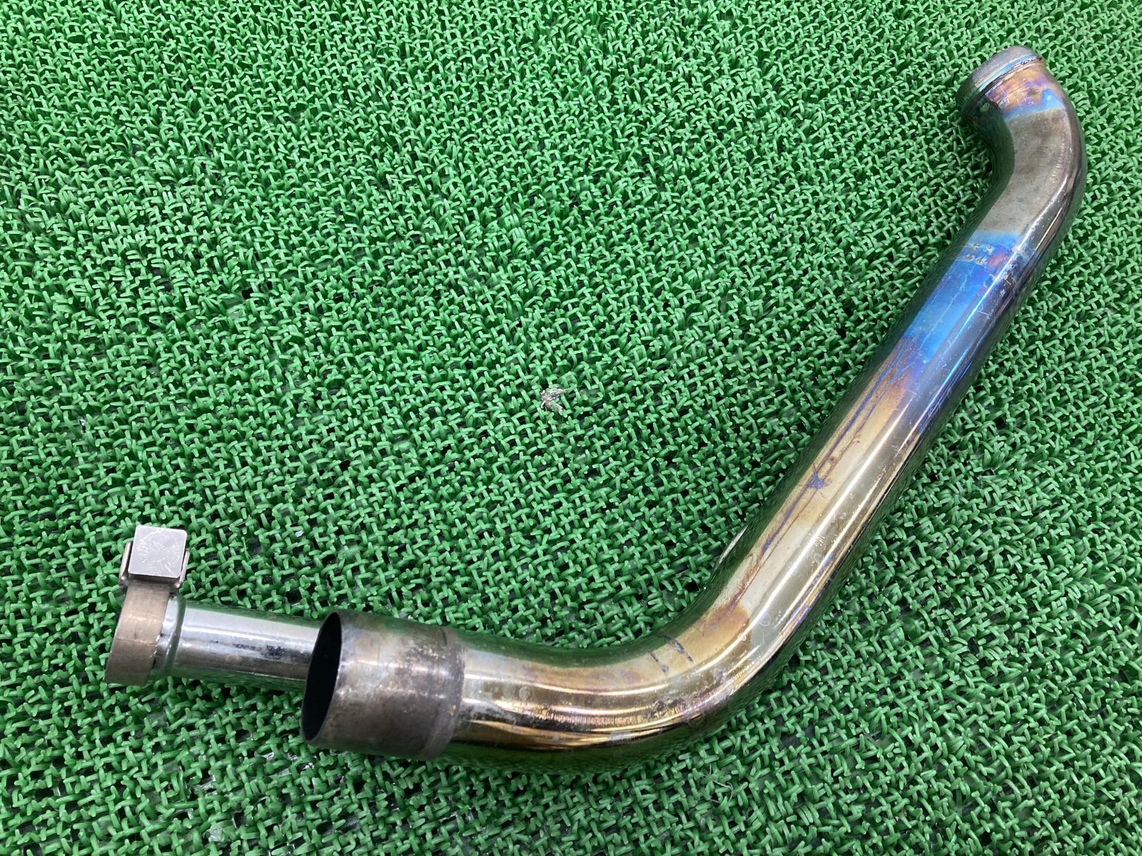 FXSB1580 エキパイマフラー 前バンク 65600031 ハーレー 純正 中古 バイク 部品 ソフテイル ブレイクアウト コケキズ無し 車検 Genuine