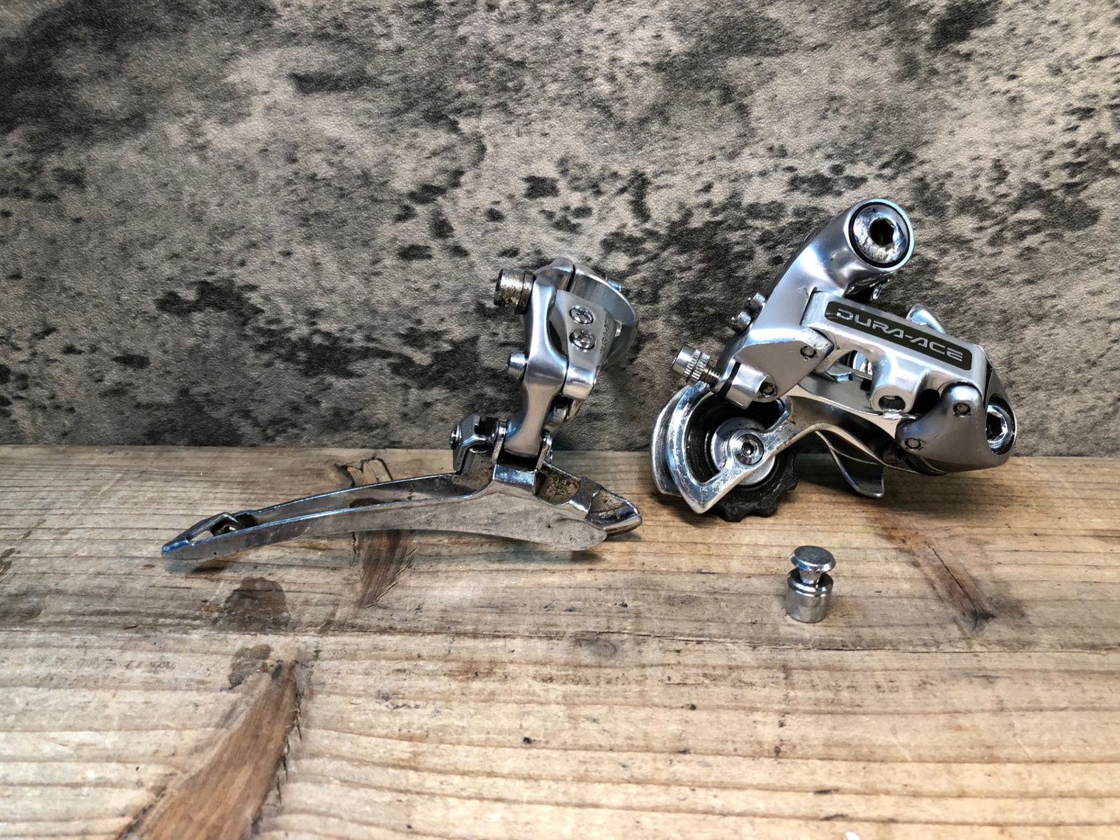 7400 デュラエース　7点セット+α シマノ デュラエース パーツセット 7400系 ヴィンテージパーツ