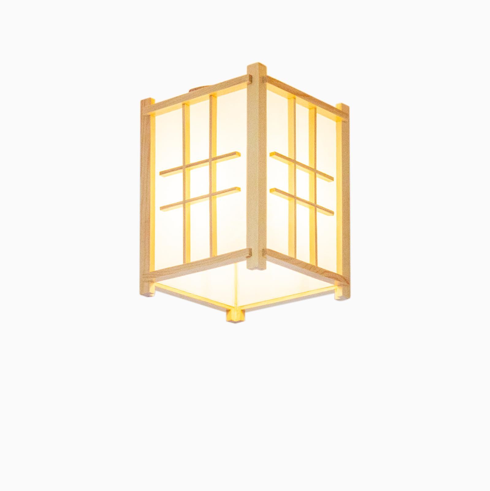 【人気商品】照明 - 天井 天然木 和室 ペンダントライト E26ソケット シーリングライト LED対応 小型 (シーリングライト 和風 タイプ) 智光電気