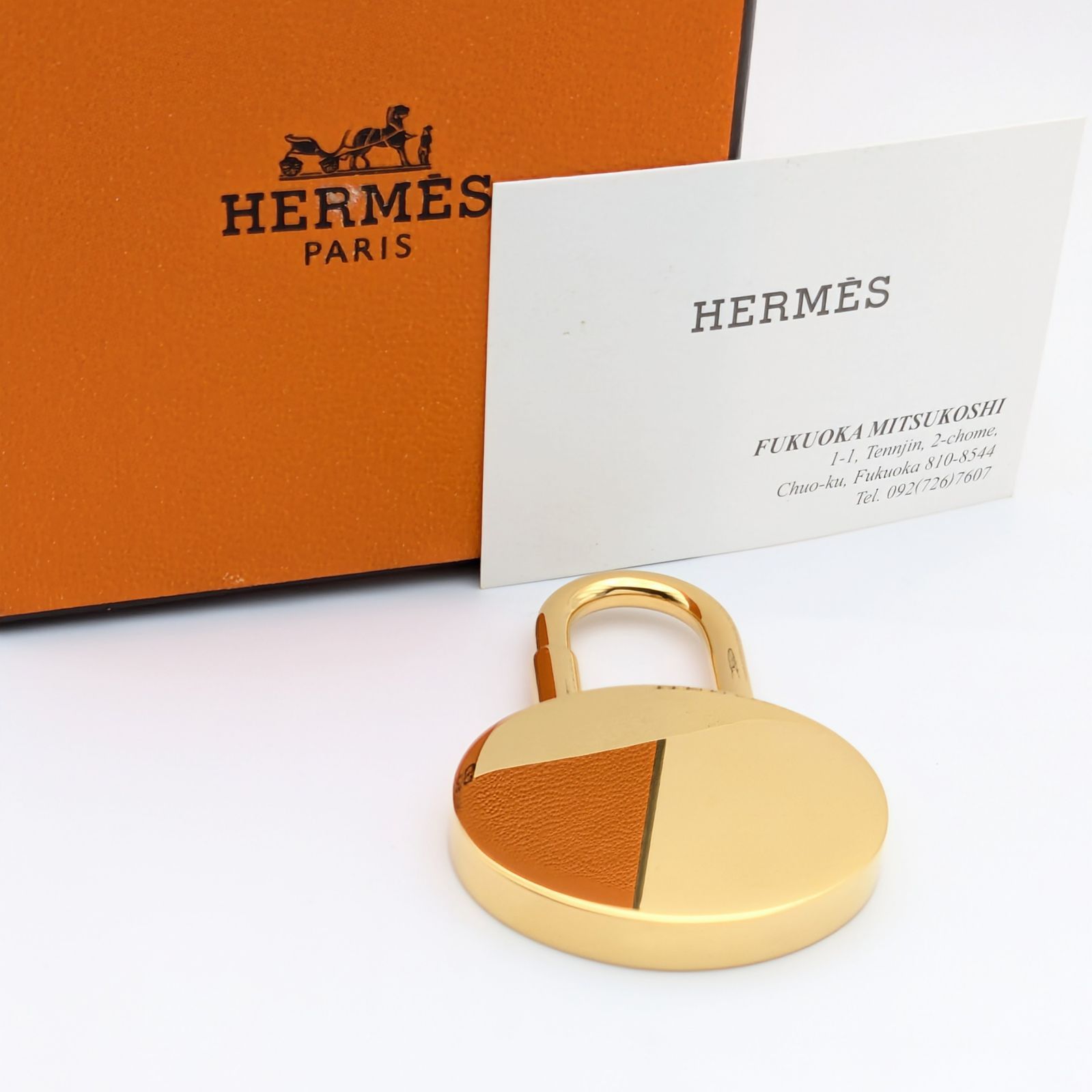 2003年限定 エルメス HERMES カデナ 地中海 ゴールド 箱付 - メルカリ