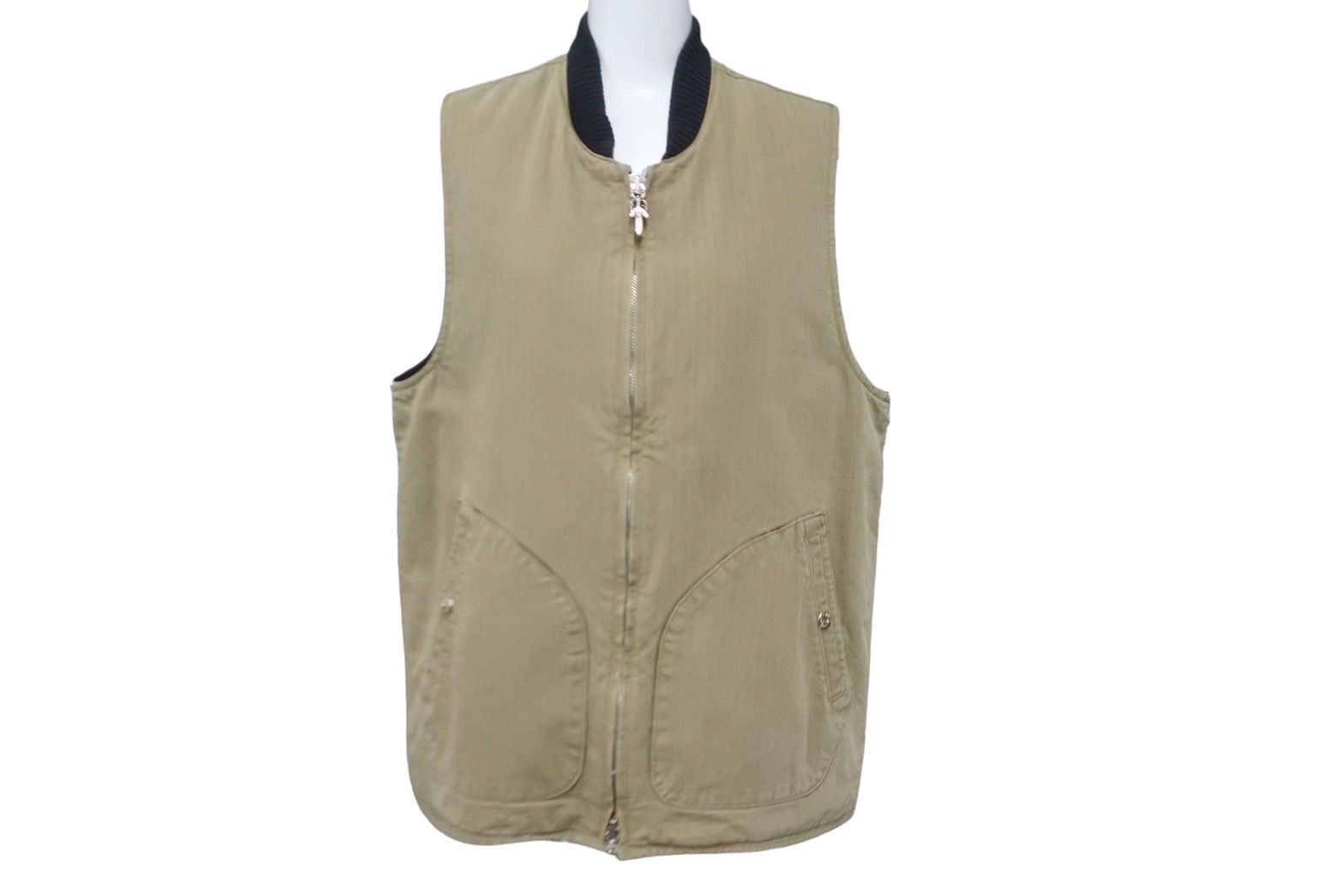 新品未使用 CHROME HEARTS クロムハーツ ダガージップボアベスト