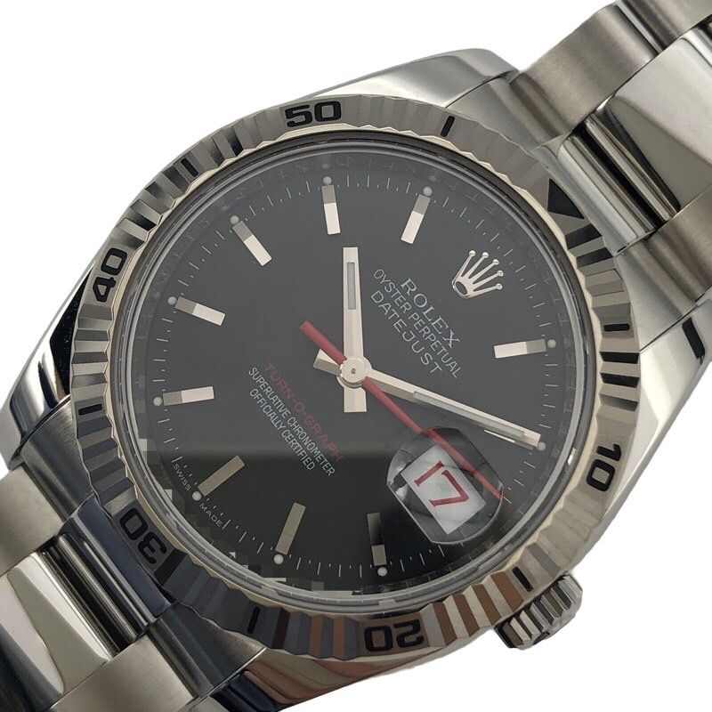 ロレックス ROLEX ターノグラフ 116264 WG/SS 自動巻き メンズ 腕時計