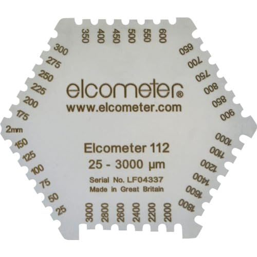 2営業日で発送 elcometer 六角形ウェットフィルム膜厚計 B1121B 1460