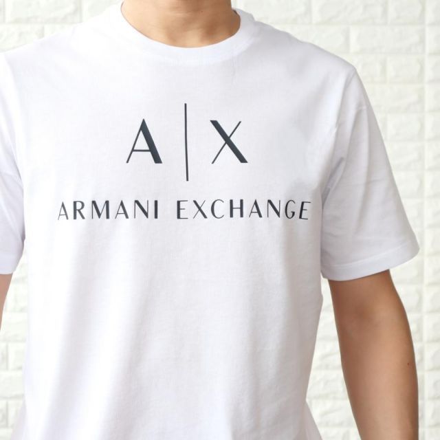 アルマーニ エクスチェンジ Tシャツ メンズ ホワイト 白 ARMANI EXCHANGE AX ロゴ 8NZTCJ Z8H4Z 1100 [ARMANI EXCHANGE] Tシャツ8NZTCJメンズ