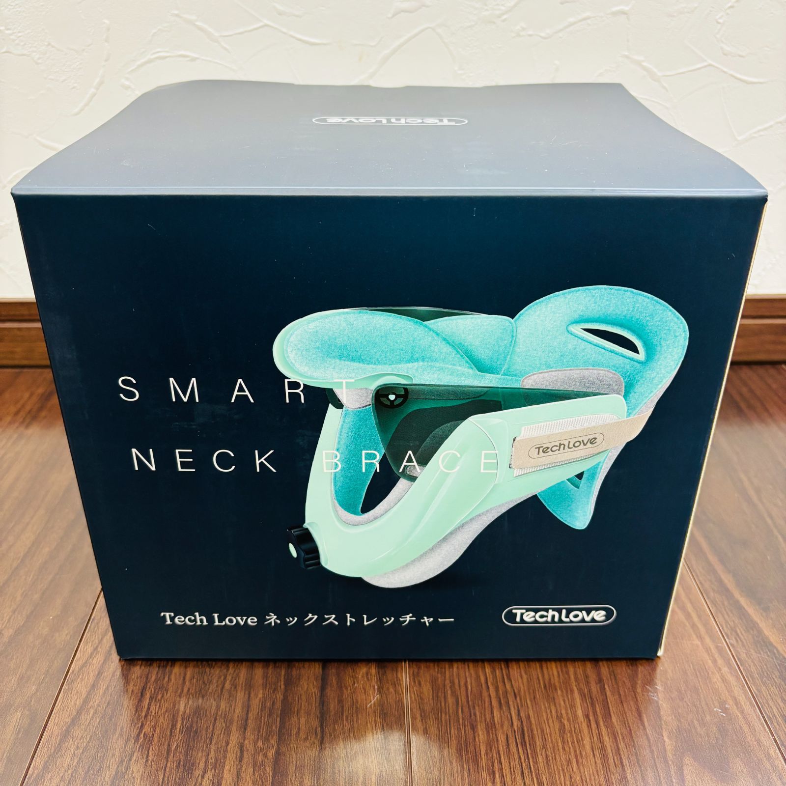 Techlove ネックストレッチャー 首サポーター 首コルセット 首ストレッチグッズ ストレートネック 首牽引 伸ばし器具 軽量 通気 高さ調整可 自宅用 首固定 補正 男女兼用 TL028A