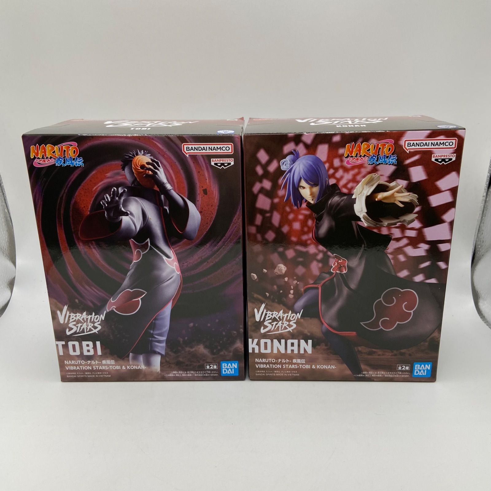 未開封 NARUTO ナルト 疾風伝 2点セット VIBRATION STARS TOBI