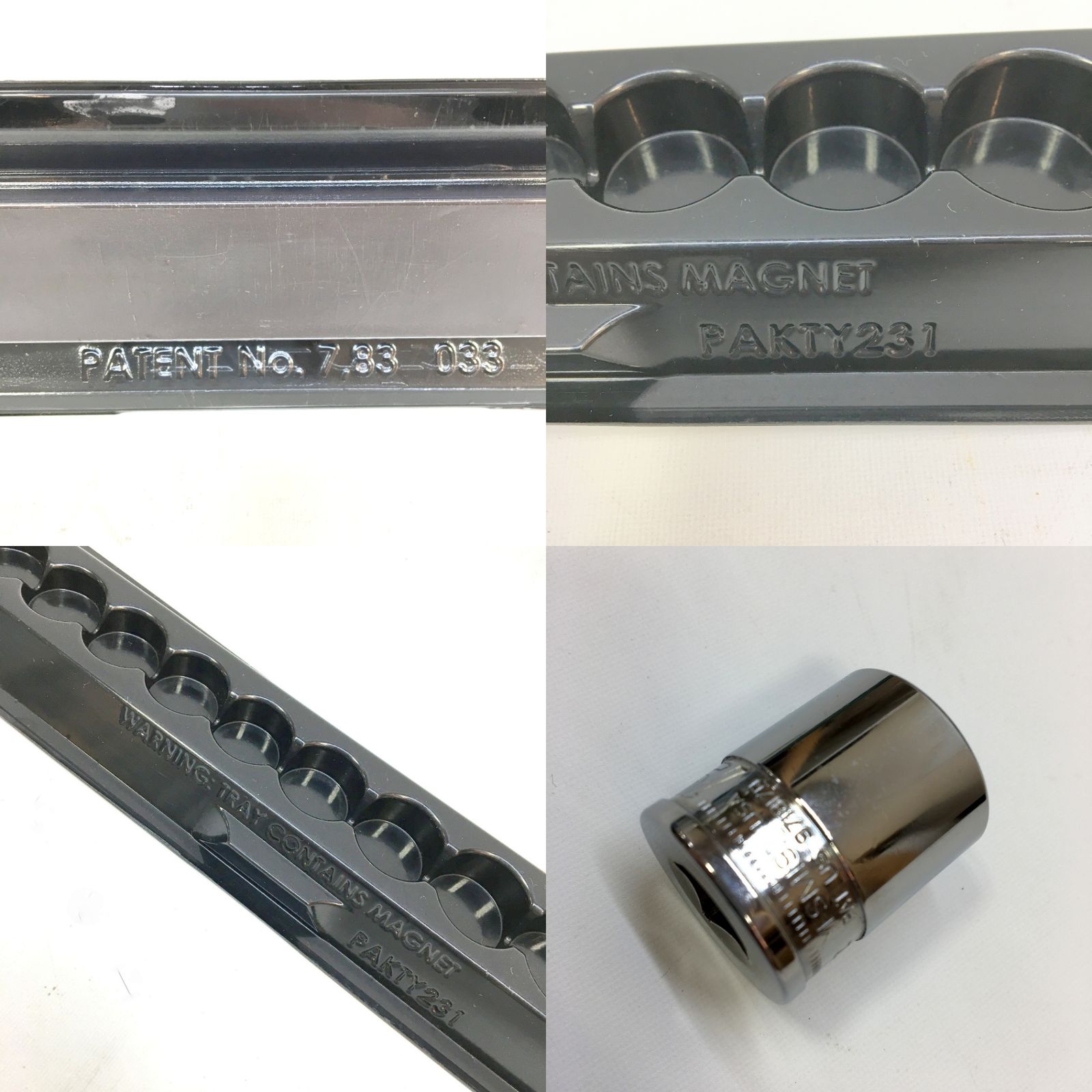 6角12個セット トレー付