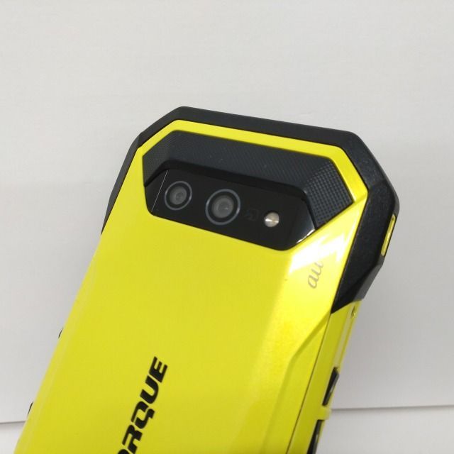 TORQUE 5G KYG01 au SIMロック解除済み イエロー - スマートフォン・携帯電話