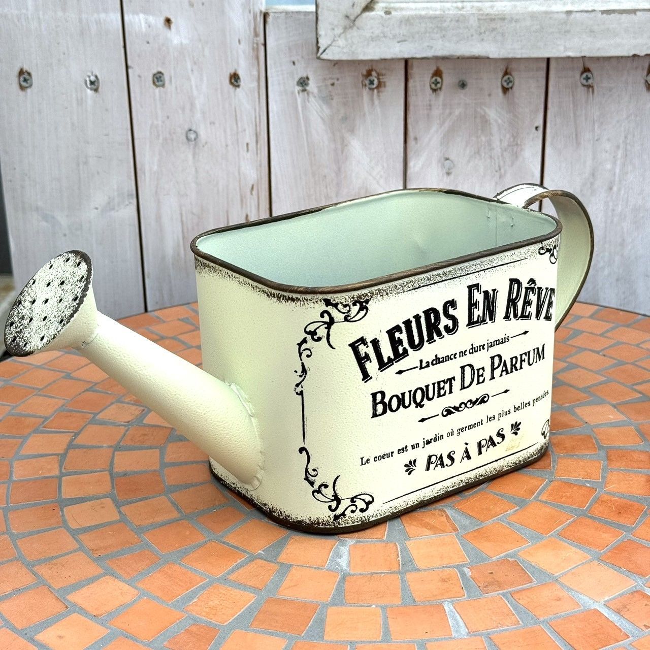 ヴィンテージ アンティーク ブリキ ジョウロ