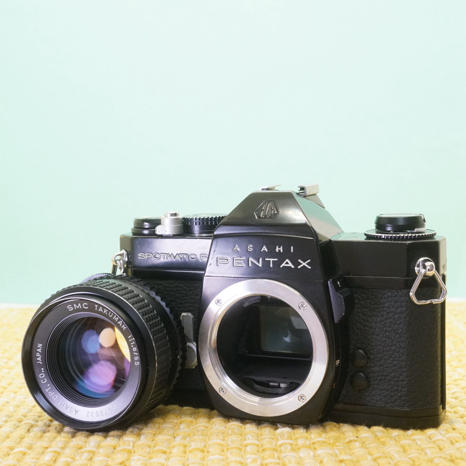 完動品◎ペンタックスSPF × 55mm f1.8 フィルムカメラ #427