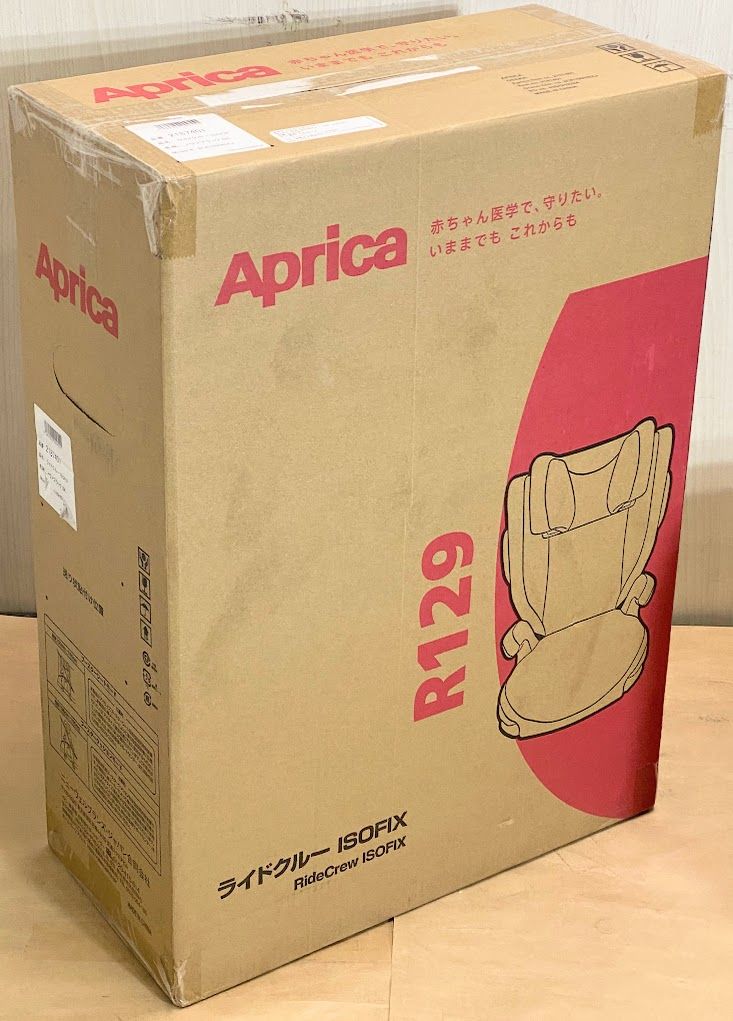 極美品】Aprica(アップリカ) ジュニアシート ISOFIX固定 ライドクルー