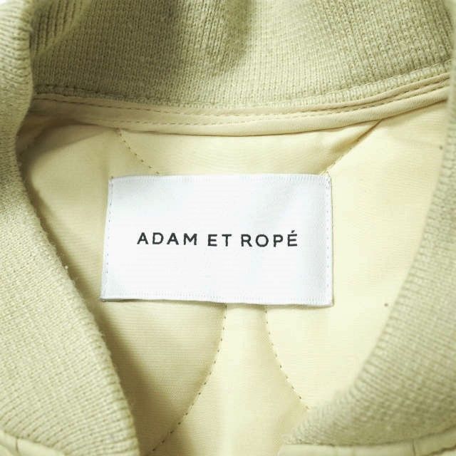 ADAM ET ROPE アダムエロペ 21AW キルティングショートコート GAL21040 Free イエロー ブルゾン アウター g11074