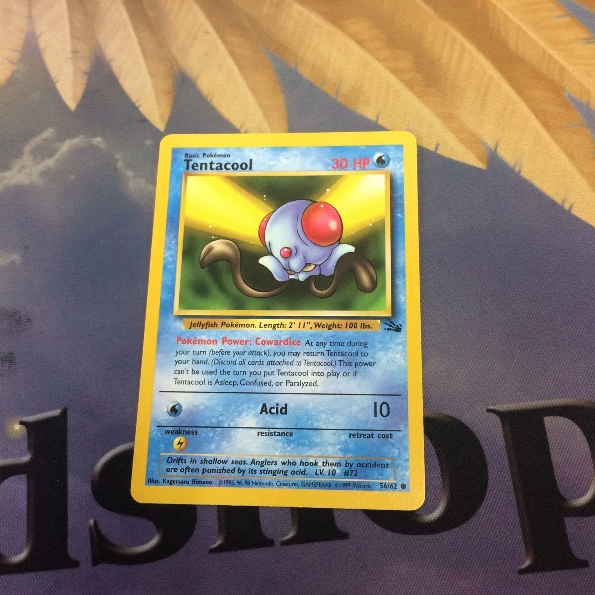 ほ2 ポケモンカード 旧裏面 海外 英語版 メノクラゲ ライチュウ