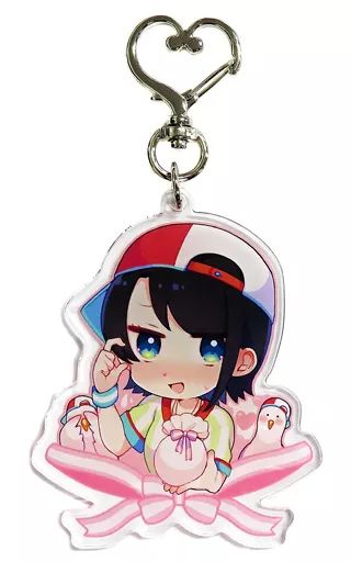 しゅごキャラ！　ファンボックス限定　バレンタインキーホルダー　結木やや 中古】雑貨 大空スバル バレンタイン 特製描き下ろしアクリル