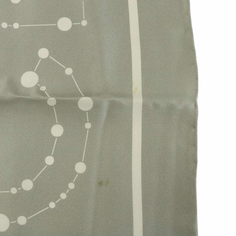 シャネル CHANEL 大判 スカーフ シルク ココマーク カメリア 星座 総柄