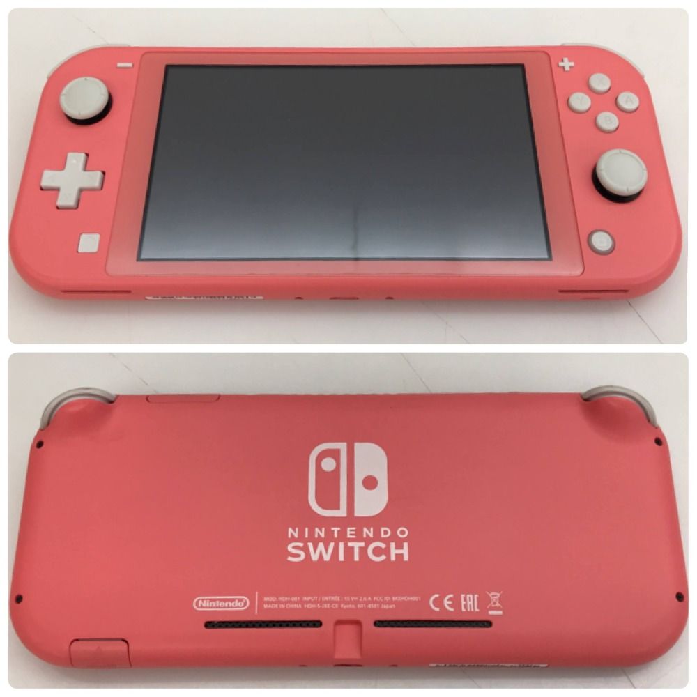 任天堂Switchライト コーラルピンク（本体初期化済） Nintendo Switch