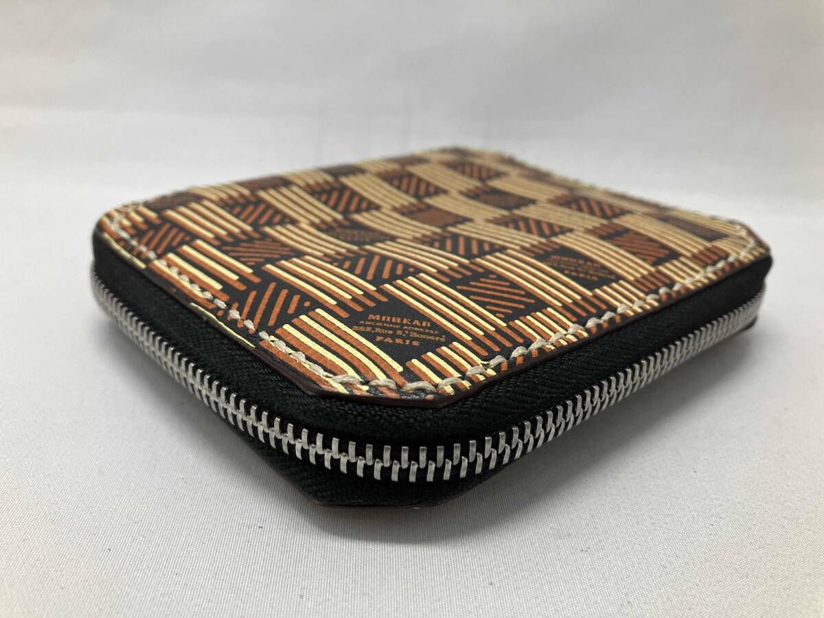 二つ折り財布 ブラウン系