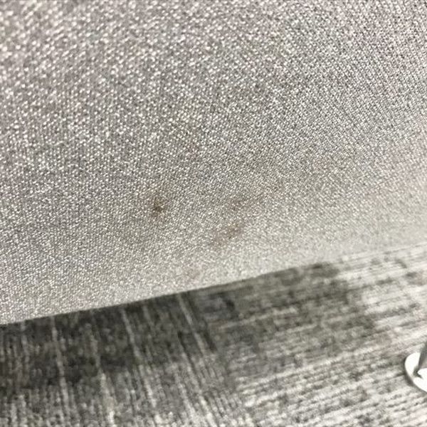 オカムラ 応接用ソファ 2人用 アウトレット ワークブース用 4本脚 グレー