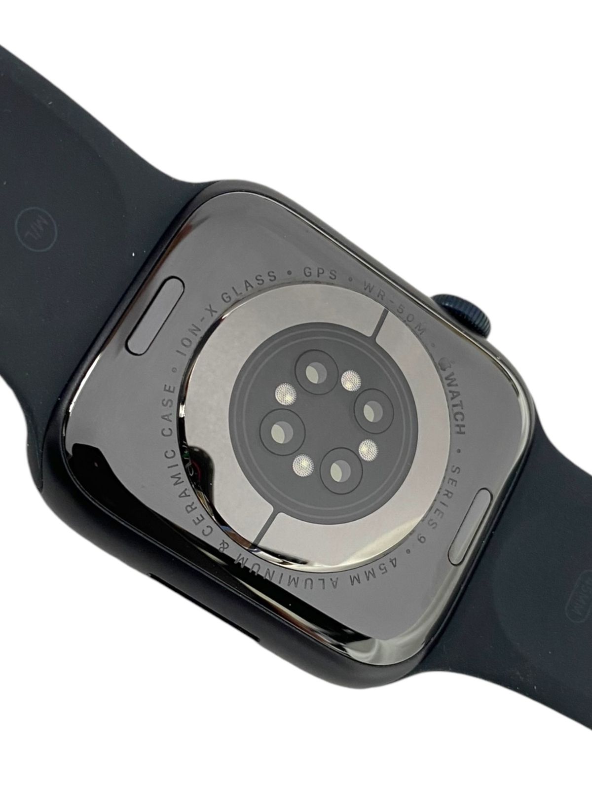 Apple Watch S7 45mm ミッドナイト アルミ セルラーA2478