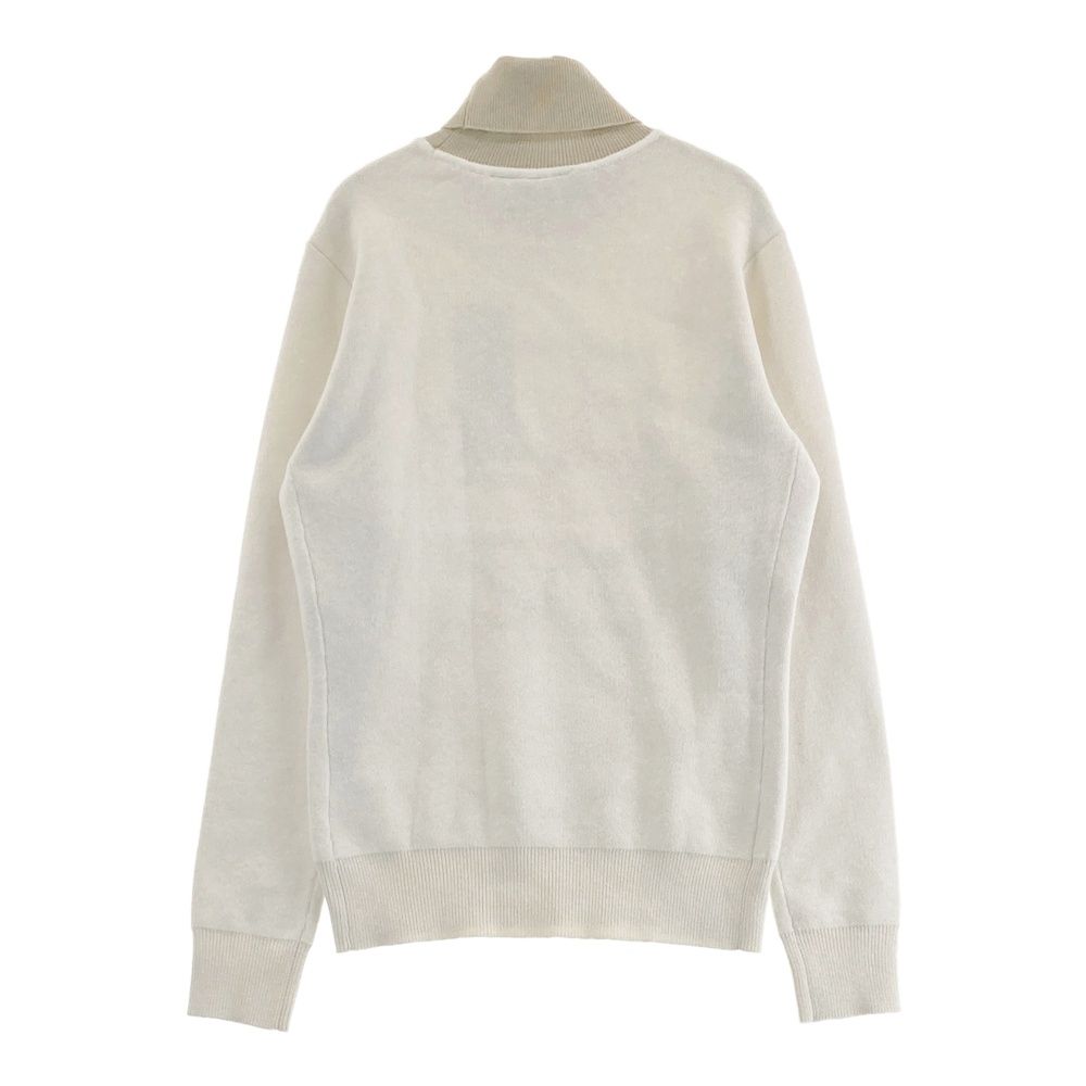 サイズ M DESCENTE GOLF デサントゴルフ DGWUJL10 ウール混 タートルネック ニットセーター ベージュ系 240101530195 ゴルフウェア レディース ストスト