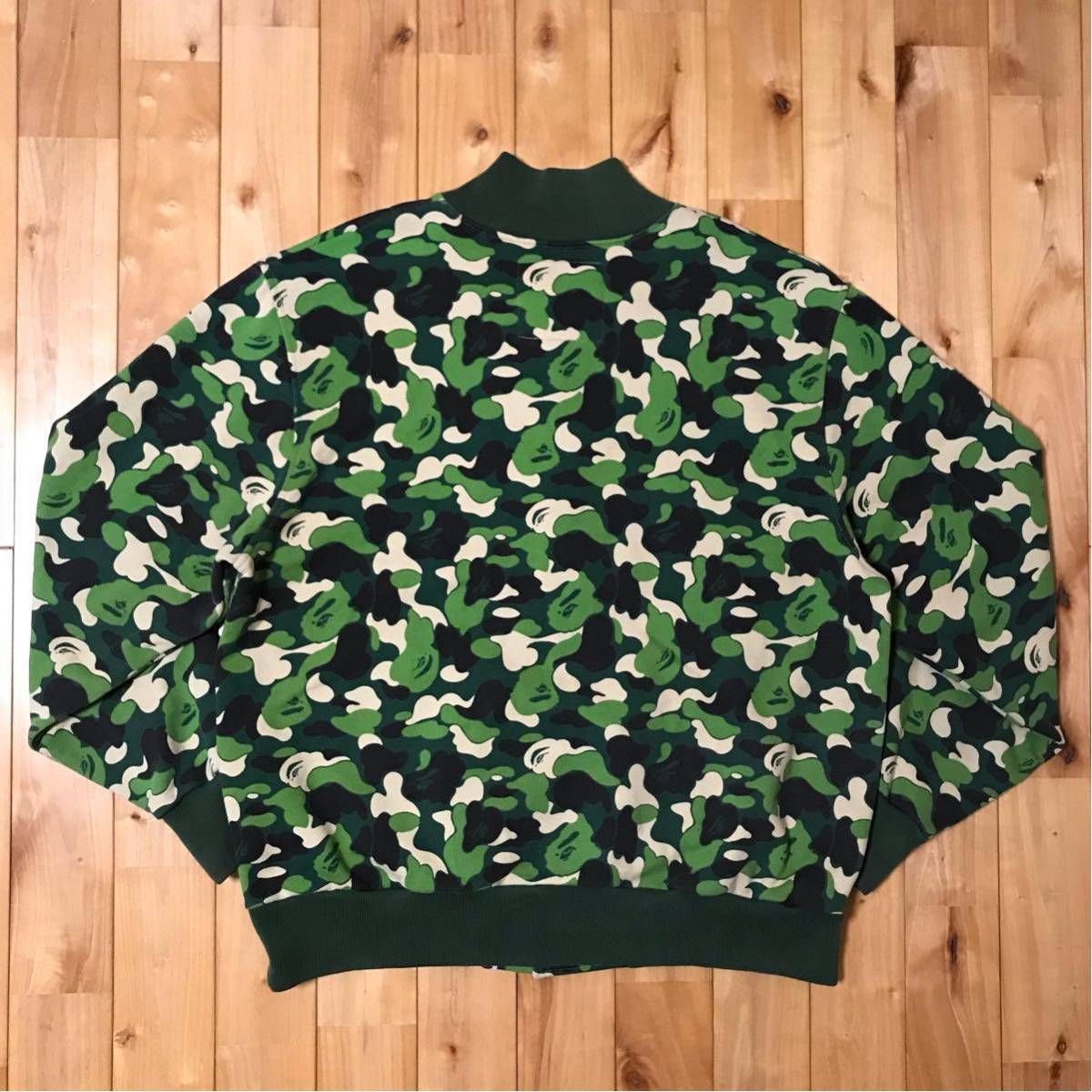 BAPE スウェット スタジャン ABC camo ベイプ ape エイプ 迷彩 - メルカリ