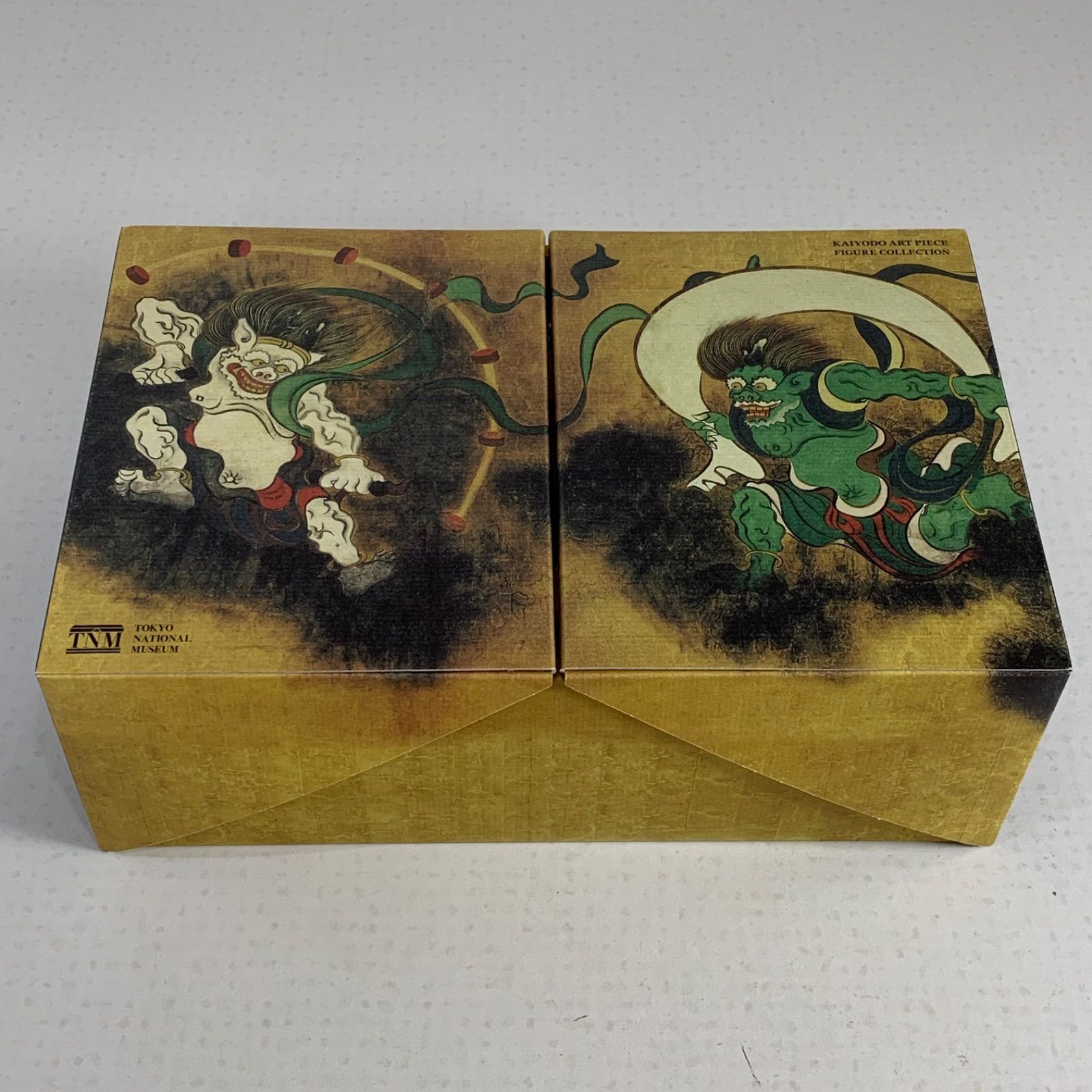 国宝展限定 風神雷神図フィギュア（海洋堂） 海洋堂美術立体図鑑 「風神雷神」 東京国立博物館公式フィギュア