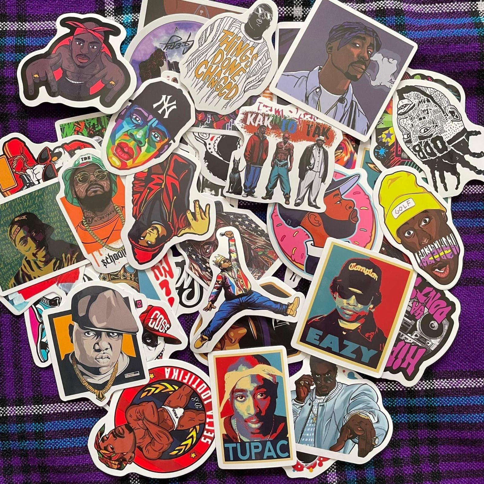 再入荷》90's hiphop ラッパー ステッカー シール - メルカリ