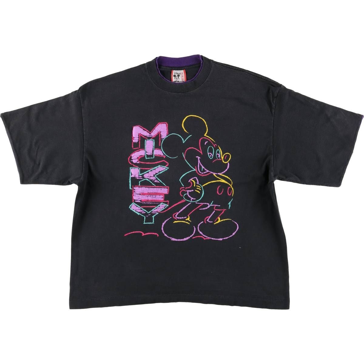 古着 90年代 MICKY UNLIMITED MICKEY MOUSE ミッキーマウス キャラクタープリントTシャツ レディースXL相当 ヴィンテージ /eaa564640 古着 90年代 MICKY UNLIMITED MICKEY MOUSE ミッキーマウス