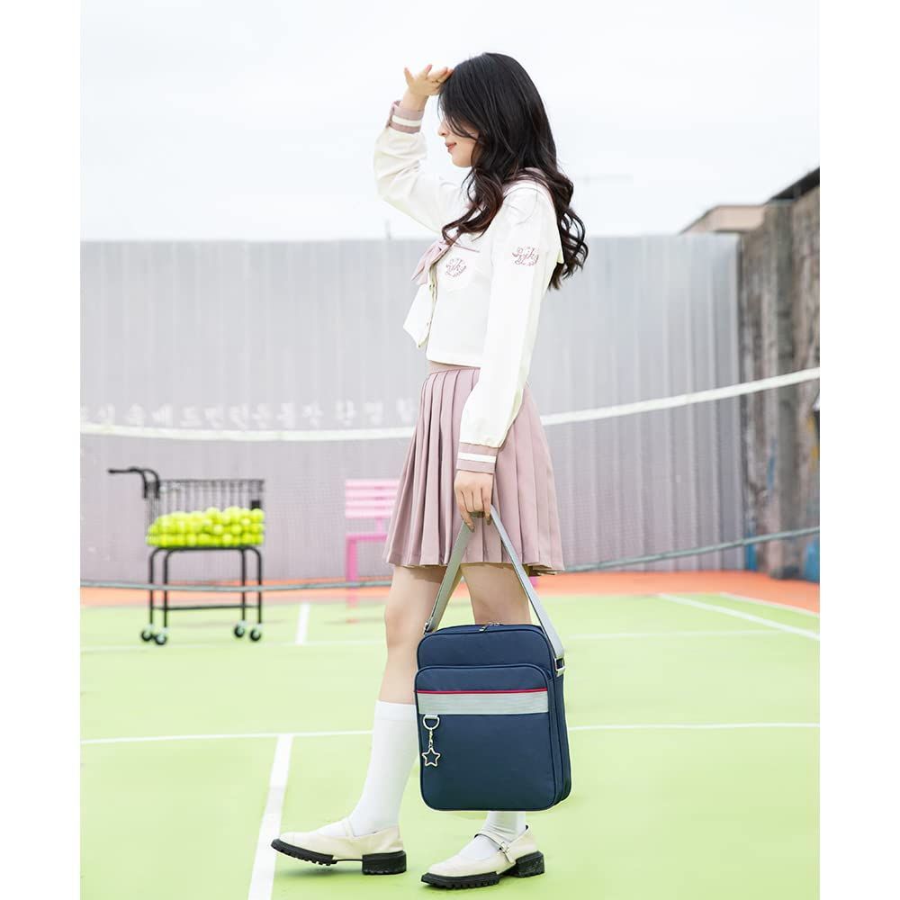向上高校スクール バッグ斜めがけ
