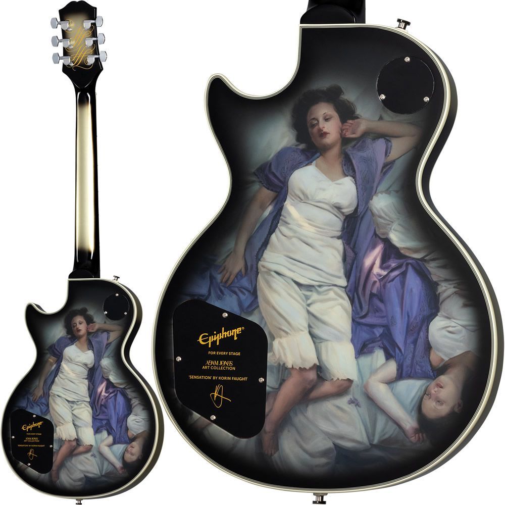 Epiphone Adam Jones ギブソンヘッド 超美品 楽天市場】Epiphone Adam Jones Les Paul Custom Art Collection