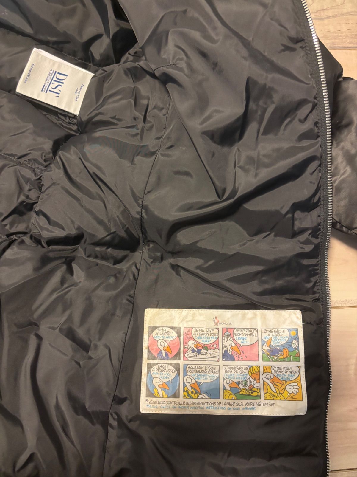 モンクレール☆cupidon☆キュピドン☆ブラック☆2024〜25年秋冬モデル