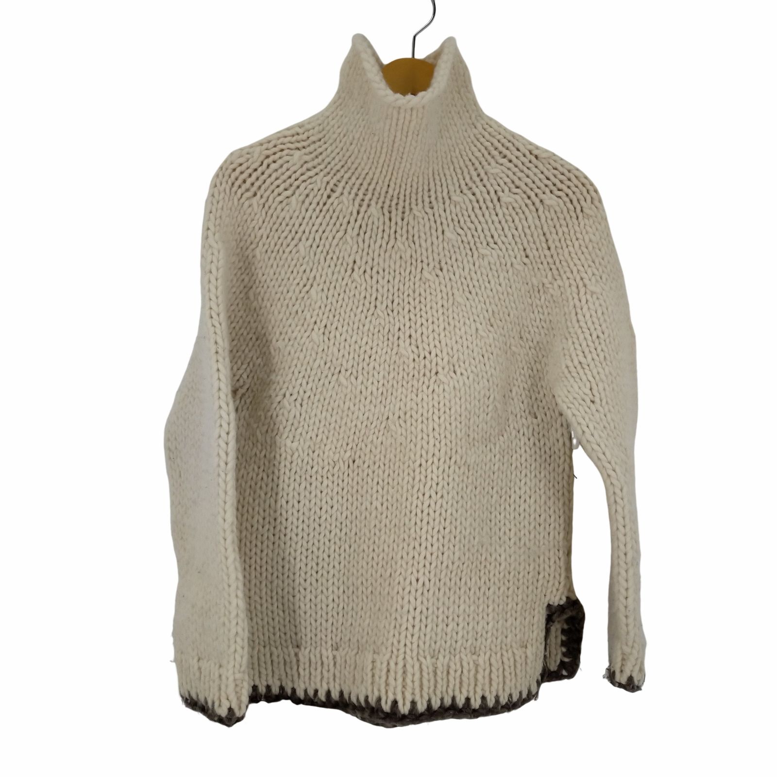 ネストローブ nest Robe ペルーウールボトルネックプルオーバー