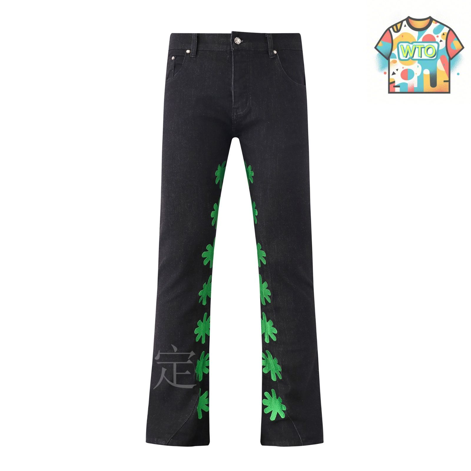 パンツ LOSTSHDWS LOGO JEANS LOSTSHDWS LOGO JEANS