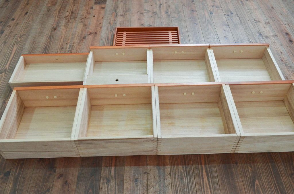 ☆事前問合せ必須☆ 茶箪笥 中古 美品 屋久杉 茶棚 戸棚 収納棚 飾り棚