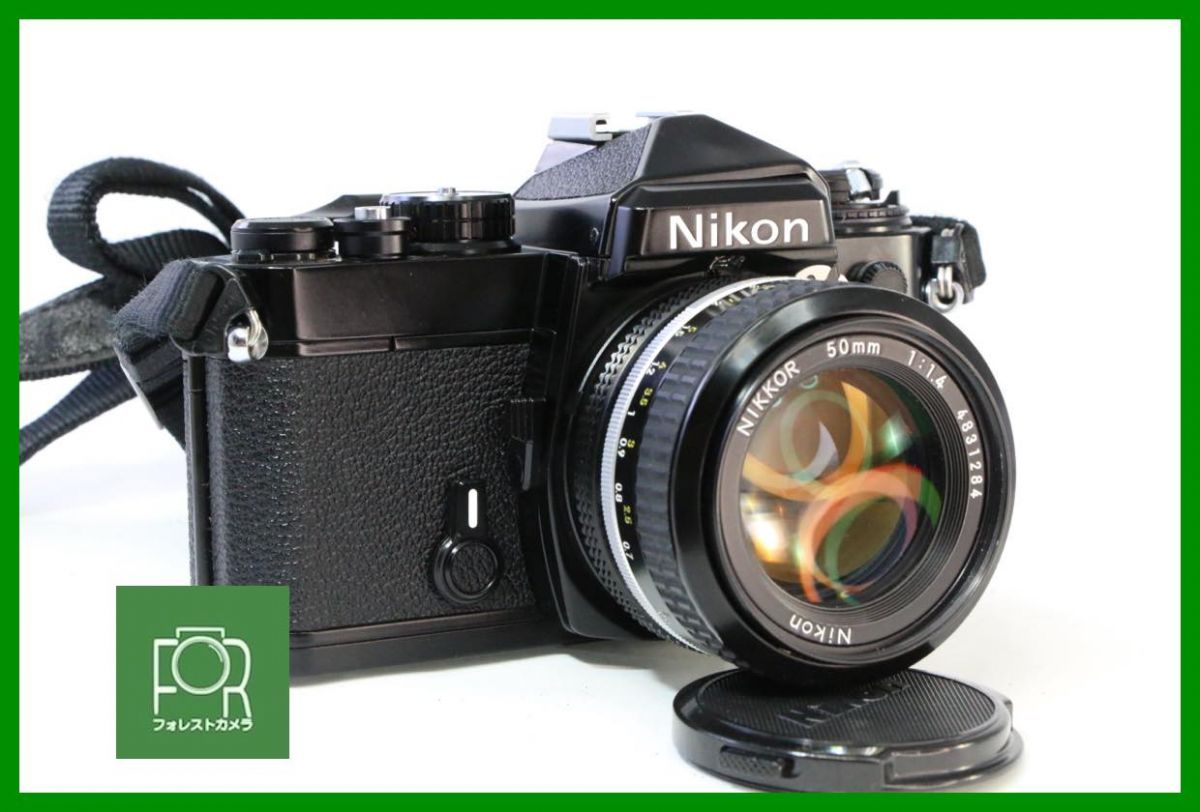 Nikon FE ブラック フィルムカメラ NIKKOR 50mm F1.4s NIKON DfとAI